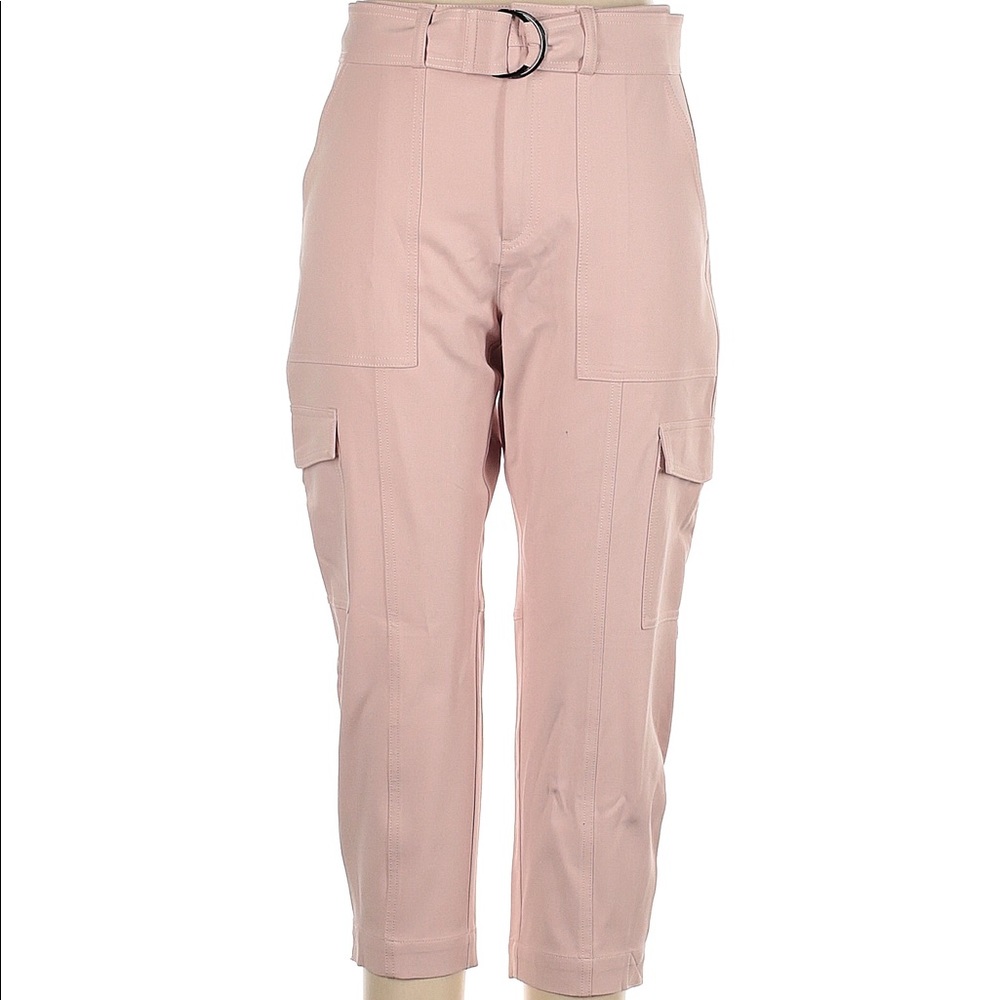 NWT Petite High Rise Tapered Cargo Pant